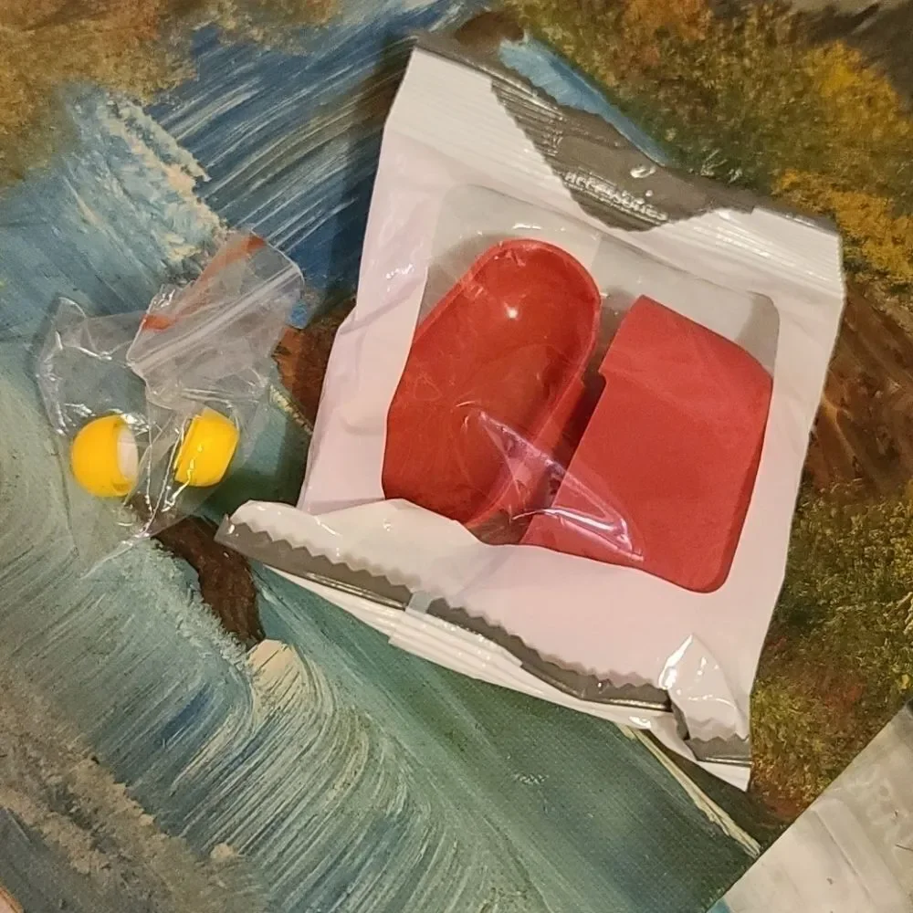 Red silicone airpod case cover
